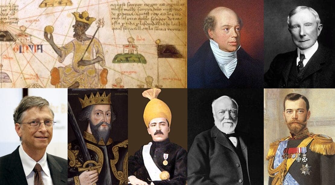 The 10 richest men of all time