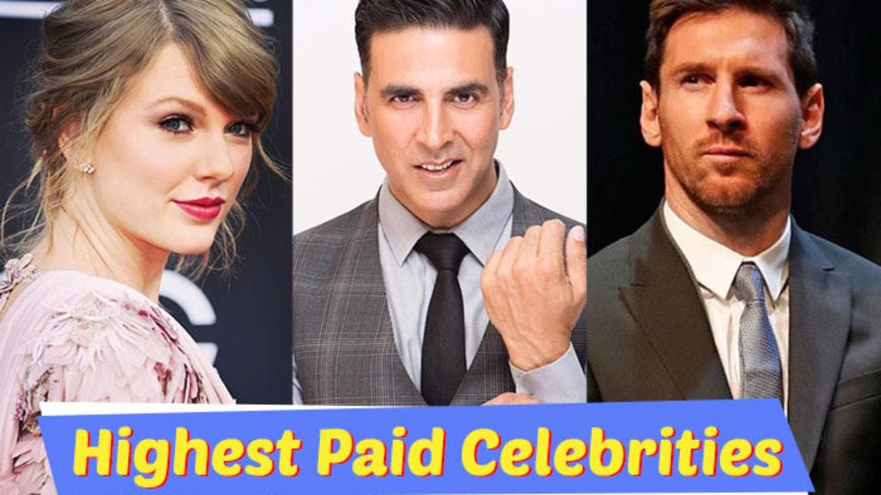 highest Paid celebrity in the world