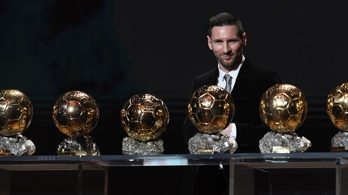 Lionel Messi wins Ballon d'Or 2021