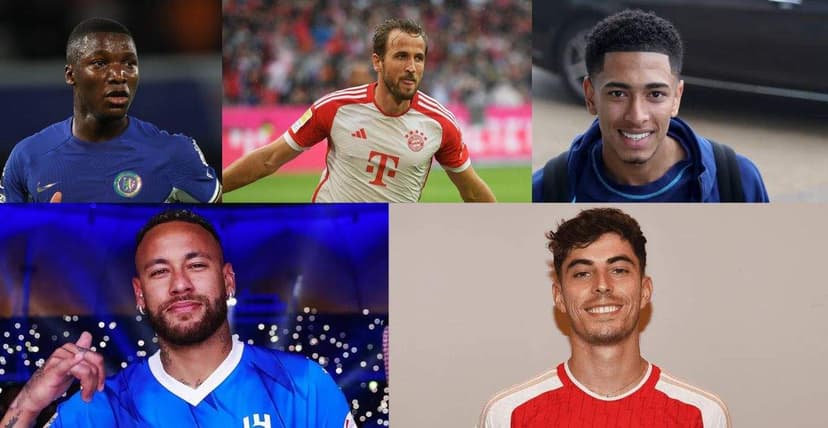 The 20 Biggest Transfers of Summer 2023