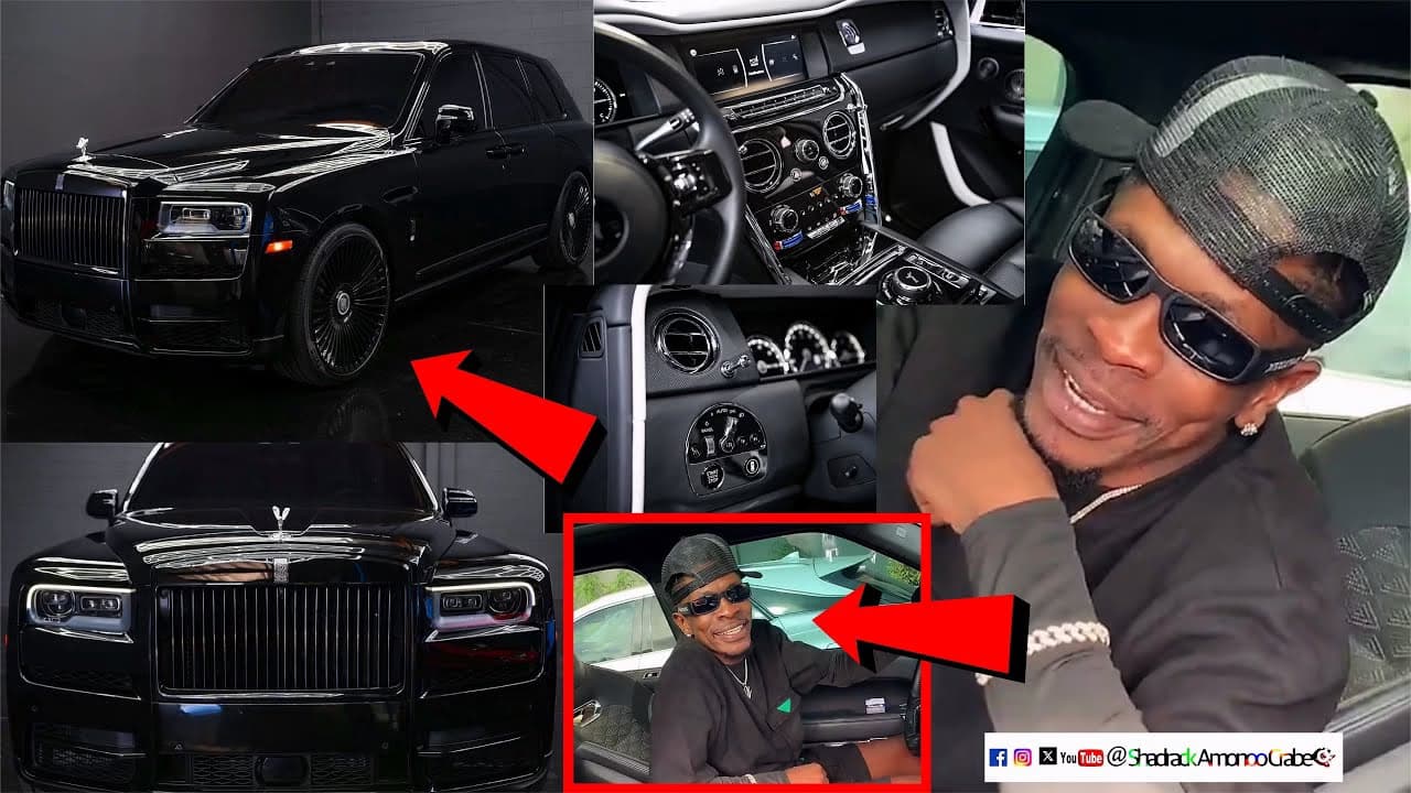 Shatta Wale&#8217;s New Rolls Royce Rolls into Ghana: Luxury Meets Controversy