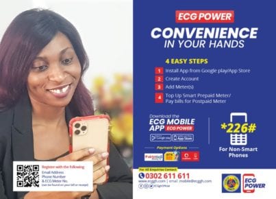 How can I buy ECG prepaid with MTN mobile money?