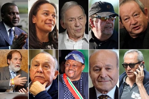 top 10 richest people in South Africa