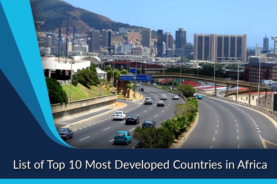 most developed countries in Africa