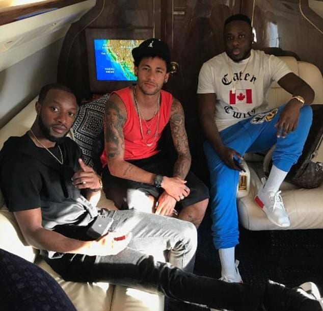 world footballers with private jets