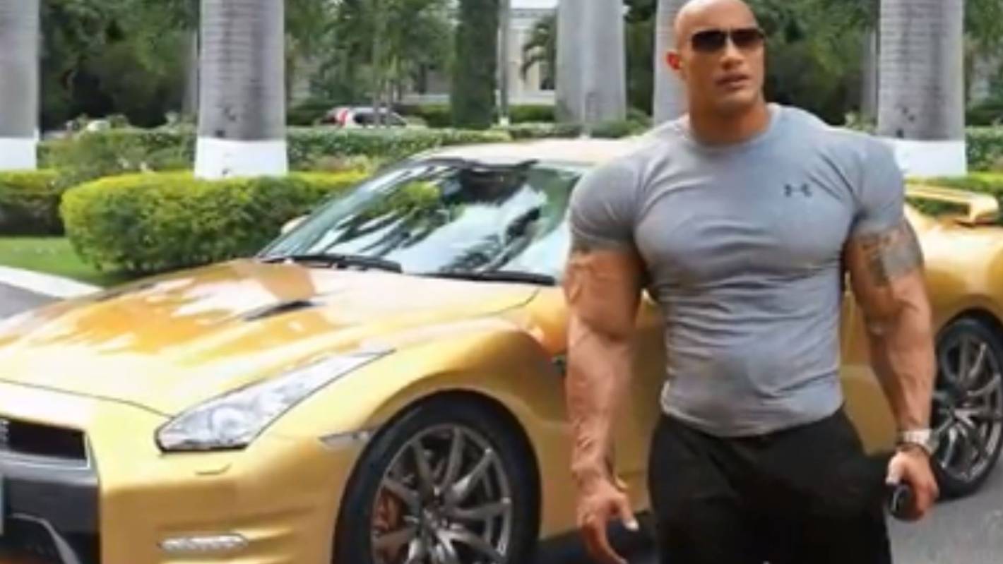 Dwayne Johnson Cars