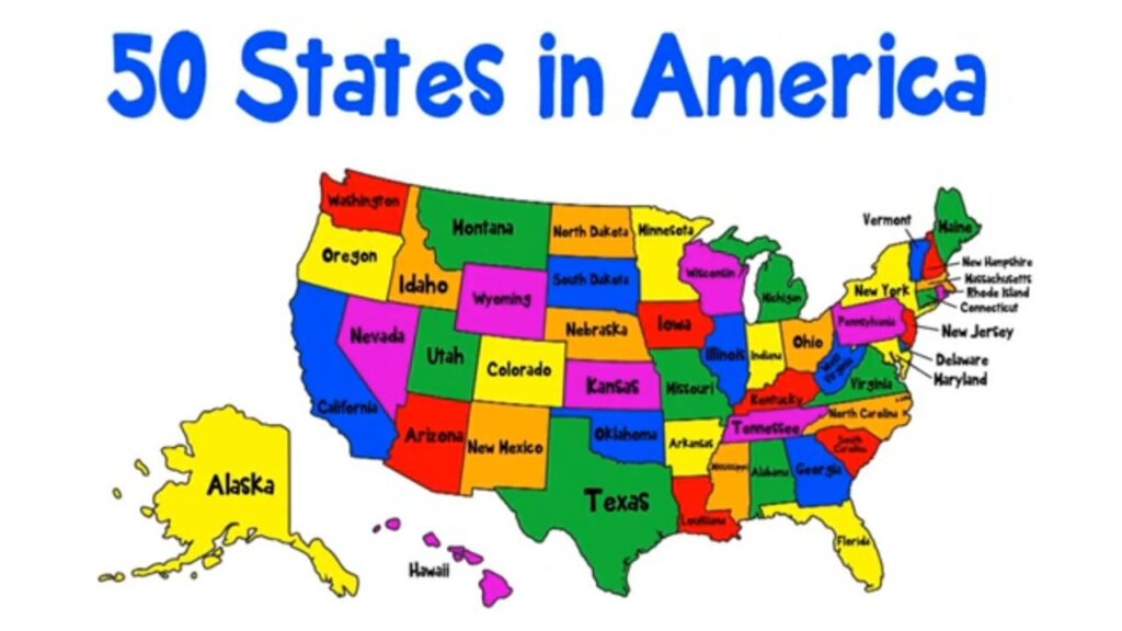 List of 50 states in alphabetical order with abbreviations and capitals