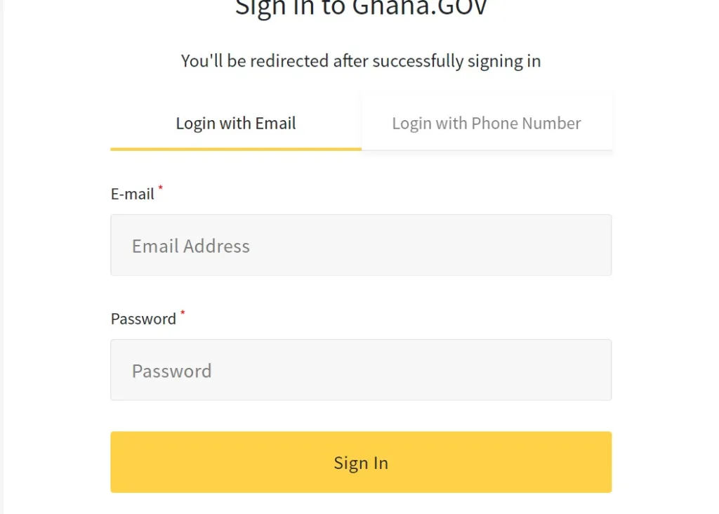 Step 4: Select Sign up at the top right of the page
